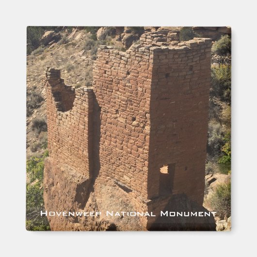 Aimant Le monument national de Hovenweep (Devant)