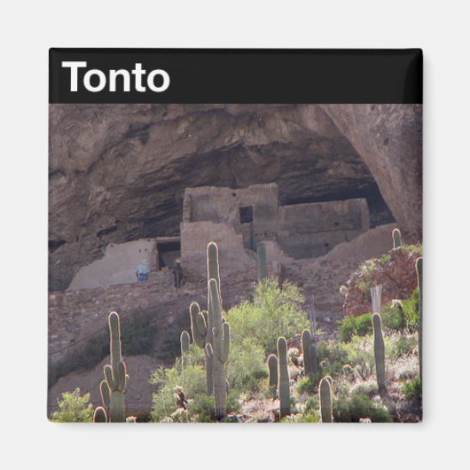 Aimant Le monument national de Tonto (Devant)