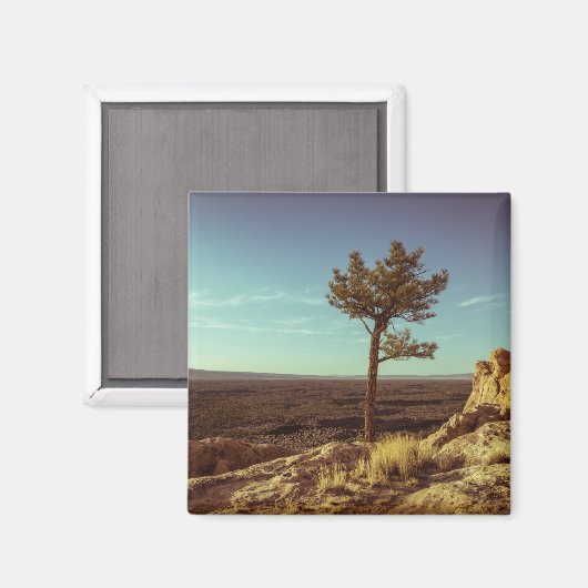 Aimant Le Monument national d'El Malpais (Recto/Verso)