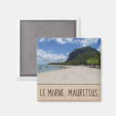 Aimant Le Morne, Maurice (Recto/Verso)