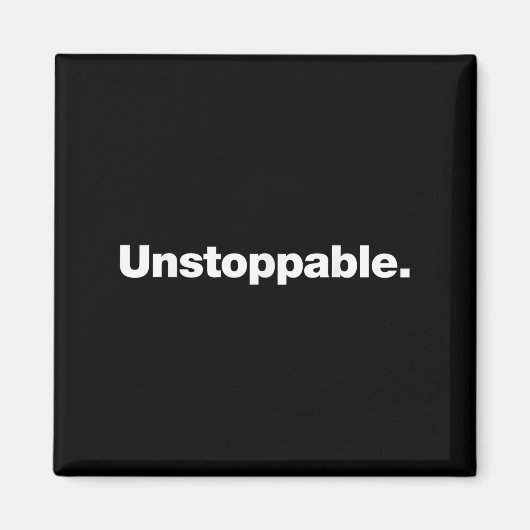 Aimant Le Mot Imparable _ Un Design Qui Dit Imparable (Devant)
