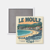 AIMANT LE MOULE GUADELOUPE (Recto/Verso)