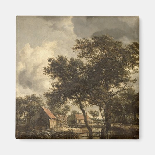 Aimant Le moulin à eau, c.1660 (Devant)