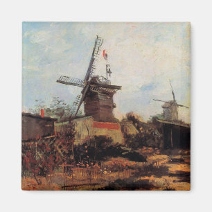 Aimant Le Moulin de Blute Fin by Vincent van Gogh