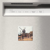 Aimant Le Moulin de la Galette par Vincent van Gogh (In Situ (Lave-vaisselle))