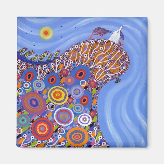 Aimant Le mouton très précaire 2014 (Devant)