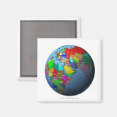 Aimant Le Moyen-Orient sur la planète (Recto/Verso)