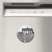 Aimant Le mur de Berlin (In Situ (Lave-vaisselle))