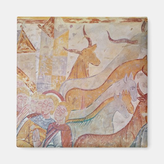 Aimant Le nettoyage du temple (Devant)