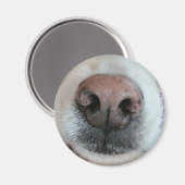 Aimant Le nez connaît l'aimant Nez de chien #1 (Recto/Verso)