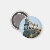 Aimant Le nid de Castle Swallow en Crimée (Recto/Verso)