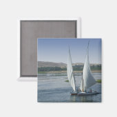 Aimant Le Nil et les voiliers utilisés comme (Recto/Verso)