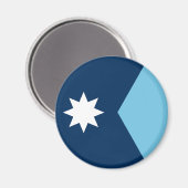 Aimant Le nouveau drapeau de l'État du Minnesota (Recto/Verso)