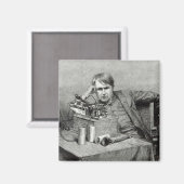 Aimant Le nouveau phonographe de M. Edison (Recto/Verso)
