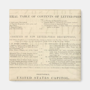 Aimant Le nouvel atlas familial illustré de Verso Johnson