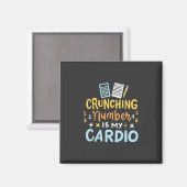 Aimant Le Numéro D'Arrêt Comptable Est Mon Cardio (Recto/Verso)