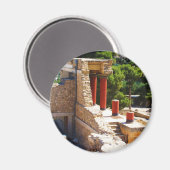 Aimant Le Palais Minoen de Knossos photo (Recto/Verso)