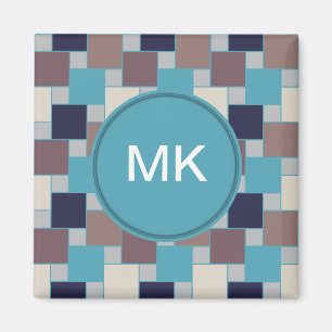 Aimant Le paon sur la plage