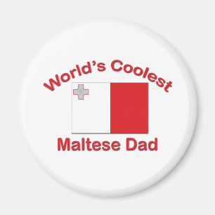 Aimant Le papa maltais le plus frais