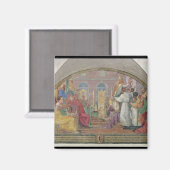 Aimant Le Pape Eugène IV Consacrant le couvent de San Mar (Recto/Verso)