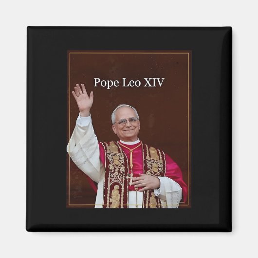 Aimant Le Pape Leo Xiv (Devant)