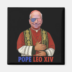 Aimant Le Pape Leo Xiv Nouveau Pape Américain 2025 Drôle