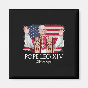 Aimant Le Pape Leo Xiv Robert Francis Prévost Premier Amé
