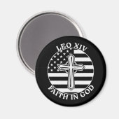 Aimant Le pape Léon le 16ème Léon XIV (Recto/Verso)