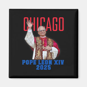 Aimant Le pape Leon Xiv 2025 - Le premier pape américain 