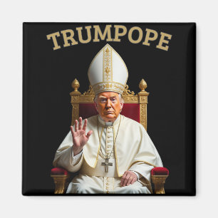 Aimant Le Pape Trump Drôle Le Président Trump Se Déclare