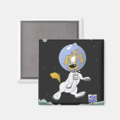 Aimant Le parc des chiens lunaires (Recto/Verso)
