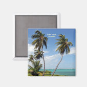 Aimant Le Parc d'état de Bahia Honda (Recto/Verso)