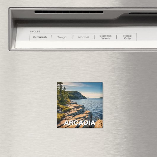 Aimant Le Parc national d'Arcadia (In Situ (Lave-vaisselle))