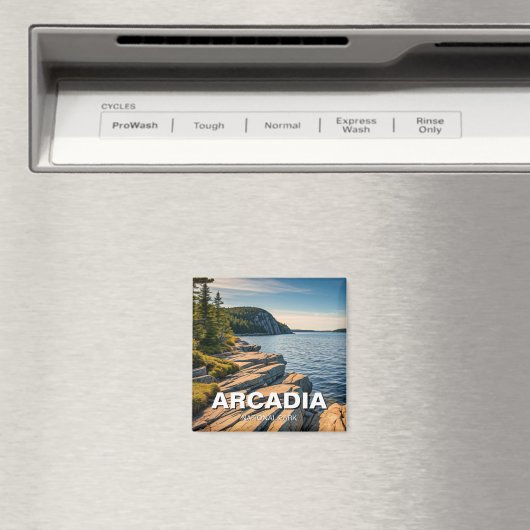 Aimant Le Parc national d'Arcadia (In Situ (Lave-vaisselle))