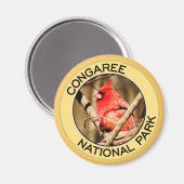 Aimant Le Parc national de Congaree (Recto/Verso)