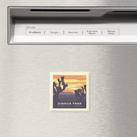 Aimant Le Parc national de Joshua Tree | Californie (In Situ (Lave-vaisselle))