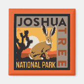 Aimant Le Parc national de Joshua Tree | Jacklapin (Devant)