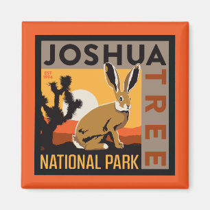 Aimant Le Parc national de Joshua Tree   Jacklapin