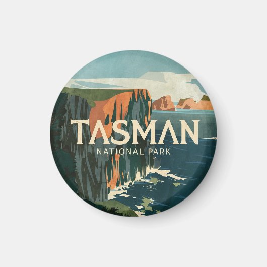 Aimant Le Parc national de Retro Tasman (Devant)