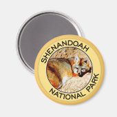 Aimant Le Parc national de Shenandoah (Recto/Verso)