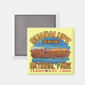 Aimant Le Parc national des Monts Guadalupe (Recto/Verso)