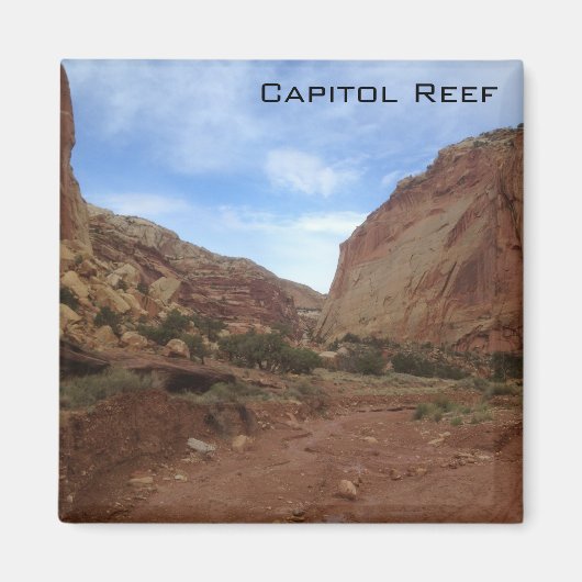 Aimant Le Parc national du Capitol Reef (Devant)