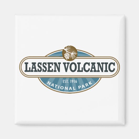 Aimant Le Parc national volcanique de Lassen (Devant)
