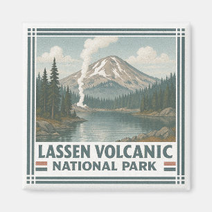 Aimant Le Parc national volcanique de Lassen