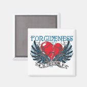 Aimant Le pardon est la liberté (Recto/Verso)