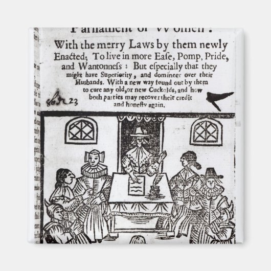 Aimant Le Parlement des femmes, 1656 (Devant)