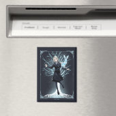 Aimant Le Patronus lapin d'Anime Luna Lovegood (In Situ (Lave-vaisselle))