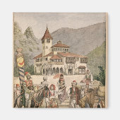 Aimant Le Pavillon bosniaque à l'exposition universelle (Devant)