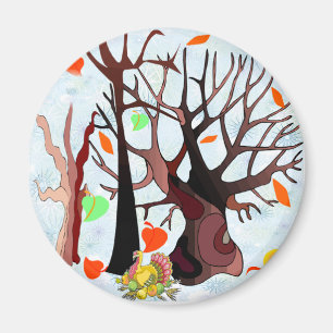 Aimant Le pays des merveilles de l'automne