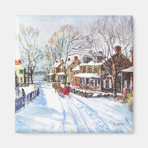 Aimant Le pays des merveilles d'hiver